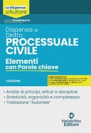 dispensa diritto processuale civile 