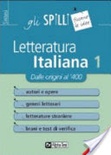 Letteratura italiana [volÂ 1]
