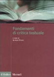 FONDAMENTI DI CRITICA TESTUALE