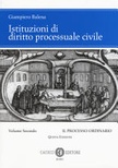 Istituzioni di diritto processuale civile vol.2
