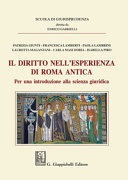 diritto nell'esperienza di roma antica 