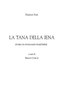 La tana della iena. Storia di un ragazzo palestinese