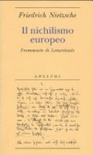 Il nichilismo europeo