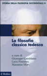 La filosofia classica tedesca