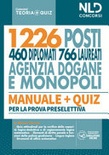 1226 posti agenzia dogane  manuale + quiz 