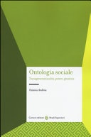ONTOLOGIA SOCIALE