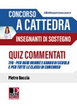 concorso a cattedra sostegno quiz
