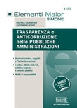 TRASPARENZA E ANTICORRUZIONE NELLE PUBB