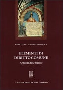 elementi di diritto comune