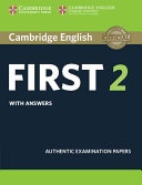 CAMBRIDGE ENGLISH FIRST
