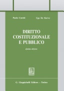 Diritto costituzionale e pubblico 