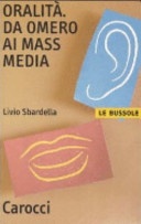 OralitÃ . Da Omero ai mass media