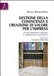 gestione della conoscenza e creazione di valore per l'impresa