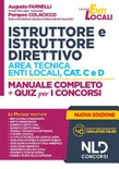 istruttore e istruttore dir cat C, D