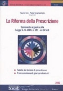 La riforma della prescrizione