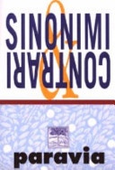 DIZIONARIO SINONIMI MEDIO