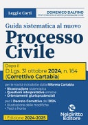 Guida sistematica al nuovo processo civile aggiornato al Decreto Correttivo Cartabia D.Lgs. 31 ottobre 2024, n. 164