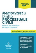 Memorytest di diritto processuale civile Memorytest di diritto processuale civile
