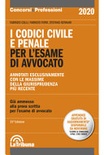 codici civile e penale per esame di avvocato