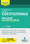 Dispensa di diritto costituzionale elementi  con parole chiave