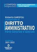 Compendio di diritto amministrativo. Parte generale e speciale