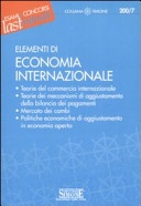 ELEMENTI DI ECONOMIA INTERNAZIONALE