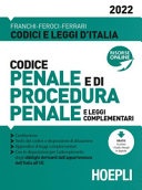 codice penale e procedura penale