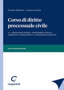 Corso diritto procedura civile vol.3 (brossura)