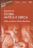 ELEMENTI DI STORIA ANTICA E GRECA