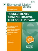Procedimento amministrativo, accesso e privacy