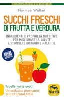 Succhi freschi di frutta e verdura. Ingredienti e proprietà nutritive per migliorare la salute e risolvere disturbi e malattie