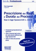 L 41 prescrizione dei reati e durata dei processi