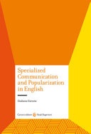 Specialized Communication and Popularization in English