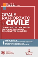 Orale rafforzato di civile. Guida e raccolta di pareri elaborati sulla base delle nuove indicazioni