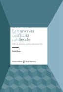le universita' nell'italia medievale