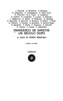 Francesco De Sanctis. Un secolo dopo [vol 2]