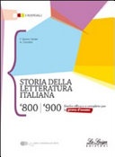 STORIA DELLA LETTERATURA ITALIANA 800 90