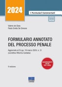 formulario annotato del processo penale