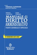 Manuale superiore di diritto amministrativo 2021-2022