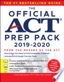 The Official ACT Prep Pack 2019-2020 with 7 Full Practice Tests