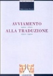 Avviamento alla traduzione